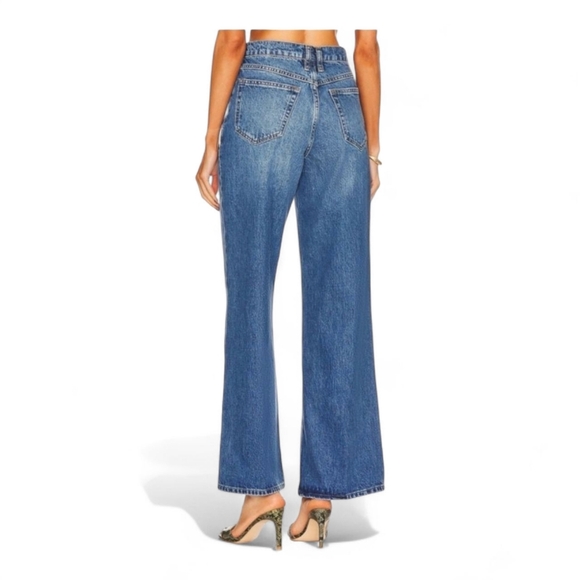 FRAME Le High N Tight Wide Leg Jeans Stearnlee NWT $260 Size 30 - Picture 2 of 11